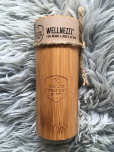 100% Merino 3 Layer Sleep Mask in SLATE